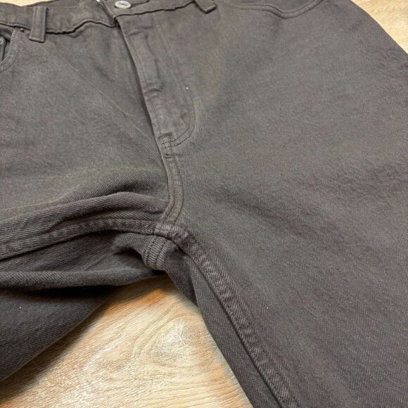 Abercrombie & Fitch Ultra High Rise 90s Straight Jean W28 Color Brown - Picture 3 of 4